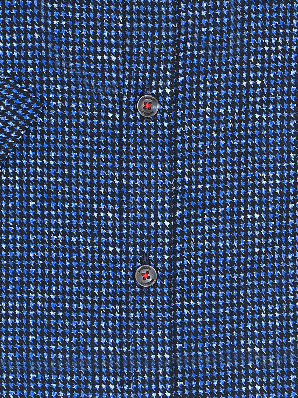 Black & Blue Printed Half Sleeve Shirt