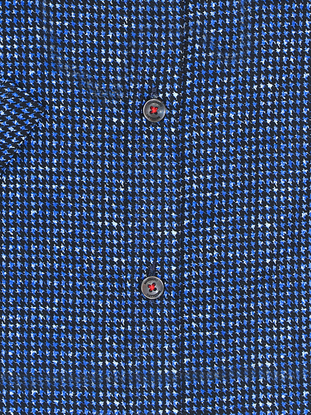 Black & Blue Printed Half Sleeve Shirt Brumano Pakistan