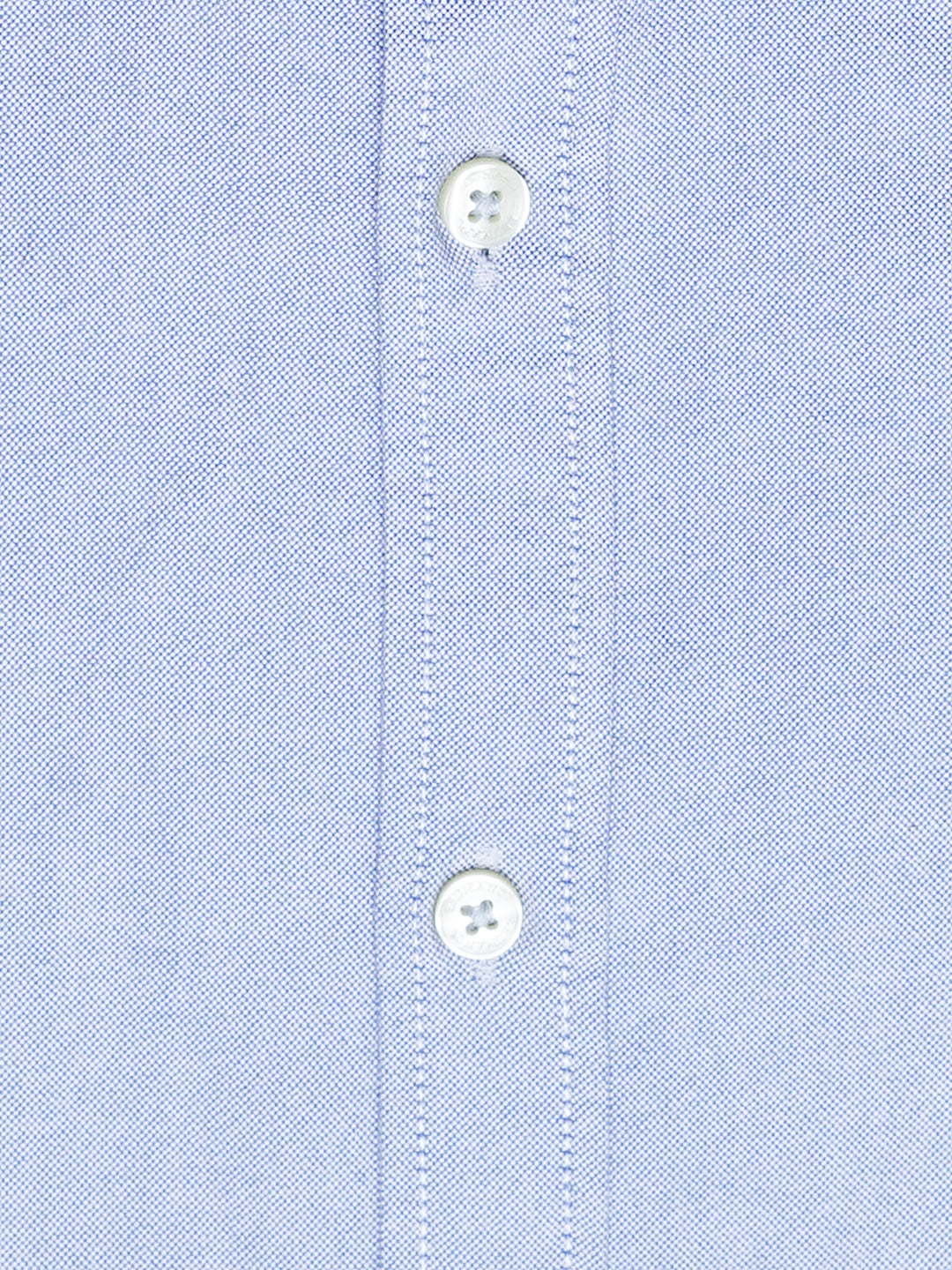 Blue Basic Oxford Button Down Shirt