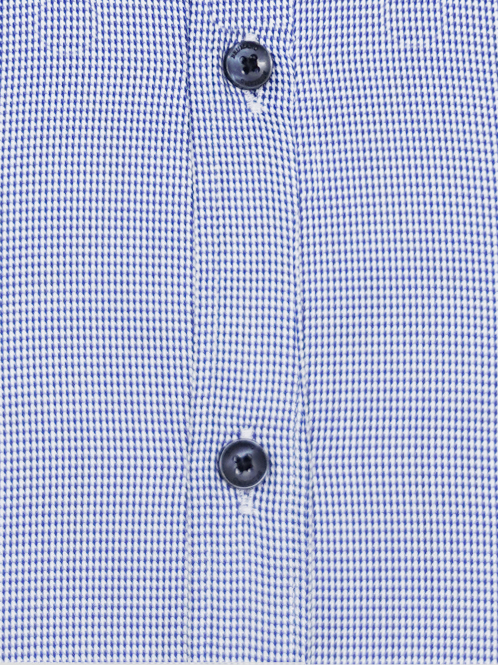 Blue houndstooth formal shirt