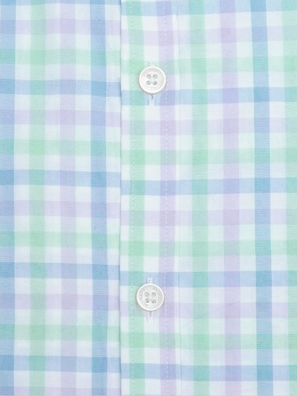 Blue & Mint Green Checkered Formal Shirt