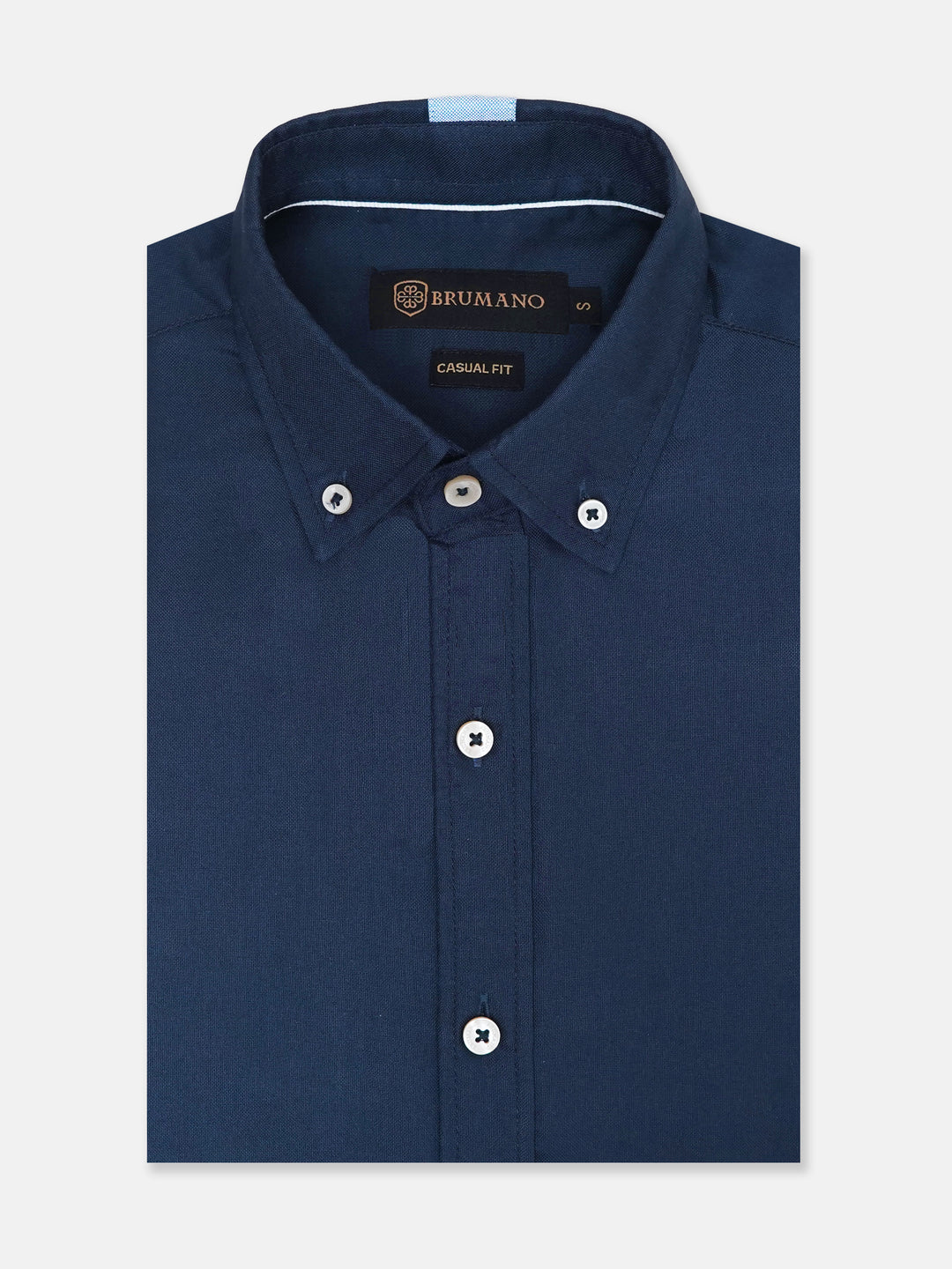 Blue Oxford Button Down Shirt
