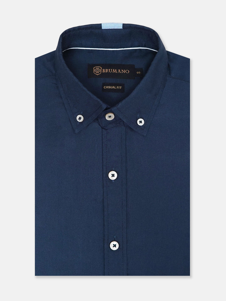 Blue Oxford Button Down Shirt