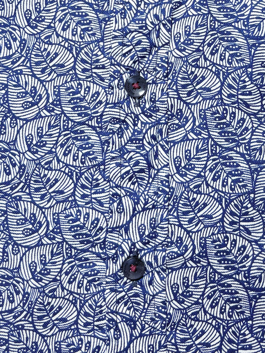 Blue Abstract Printed Shirt