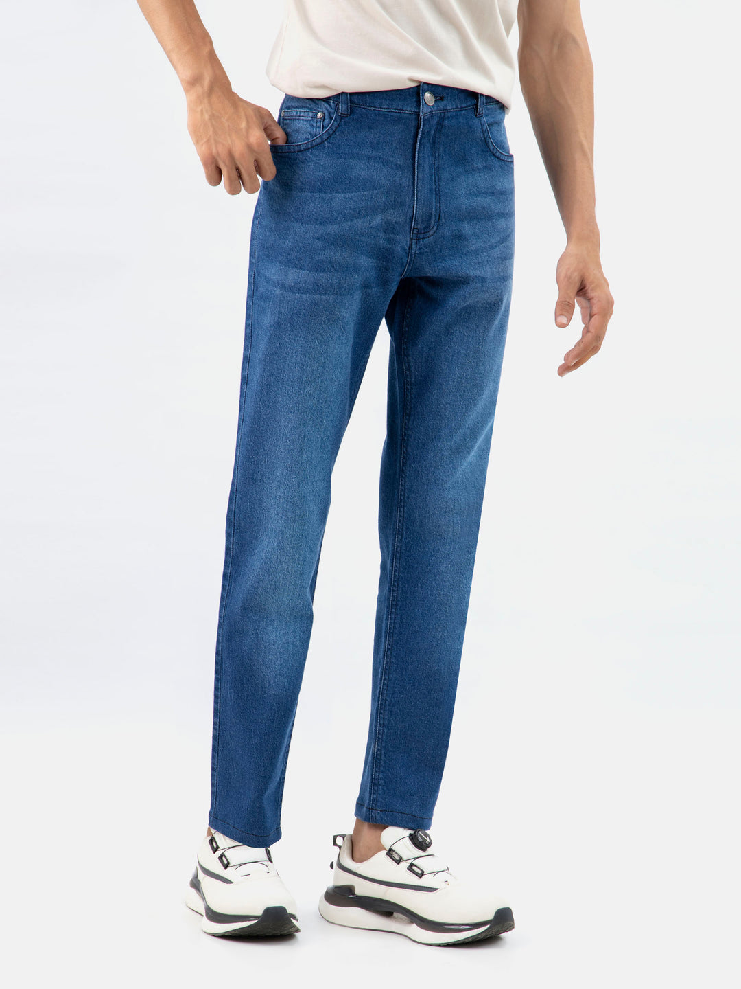 Bluecasualfitstonewashedjeansbrumanopakistan2