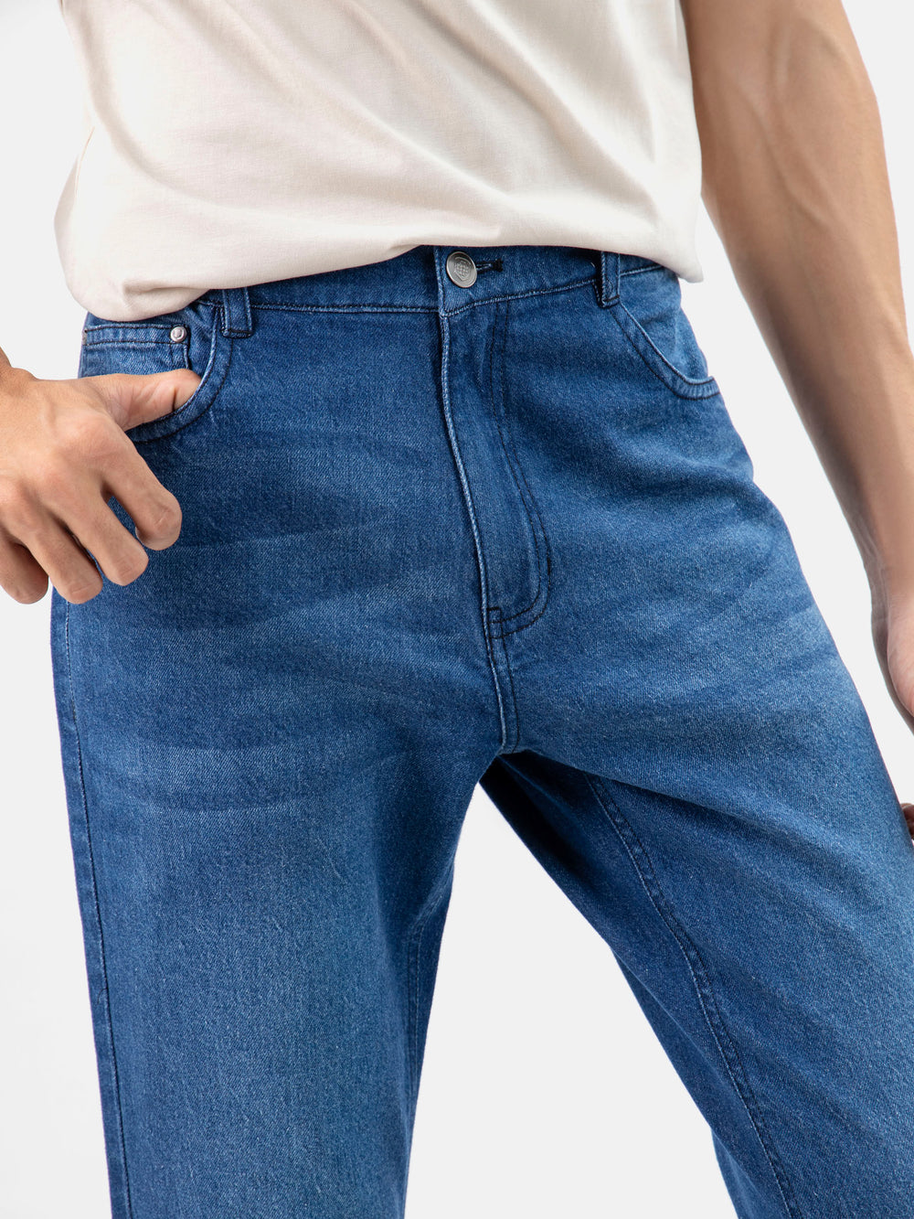 Bluecasualfitstonewashedjeansbrumanopakistan3