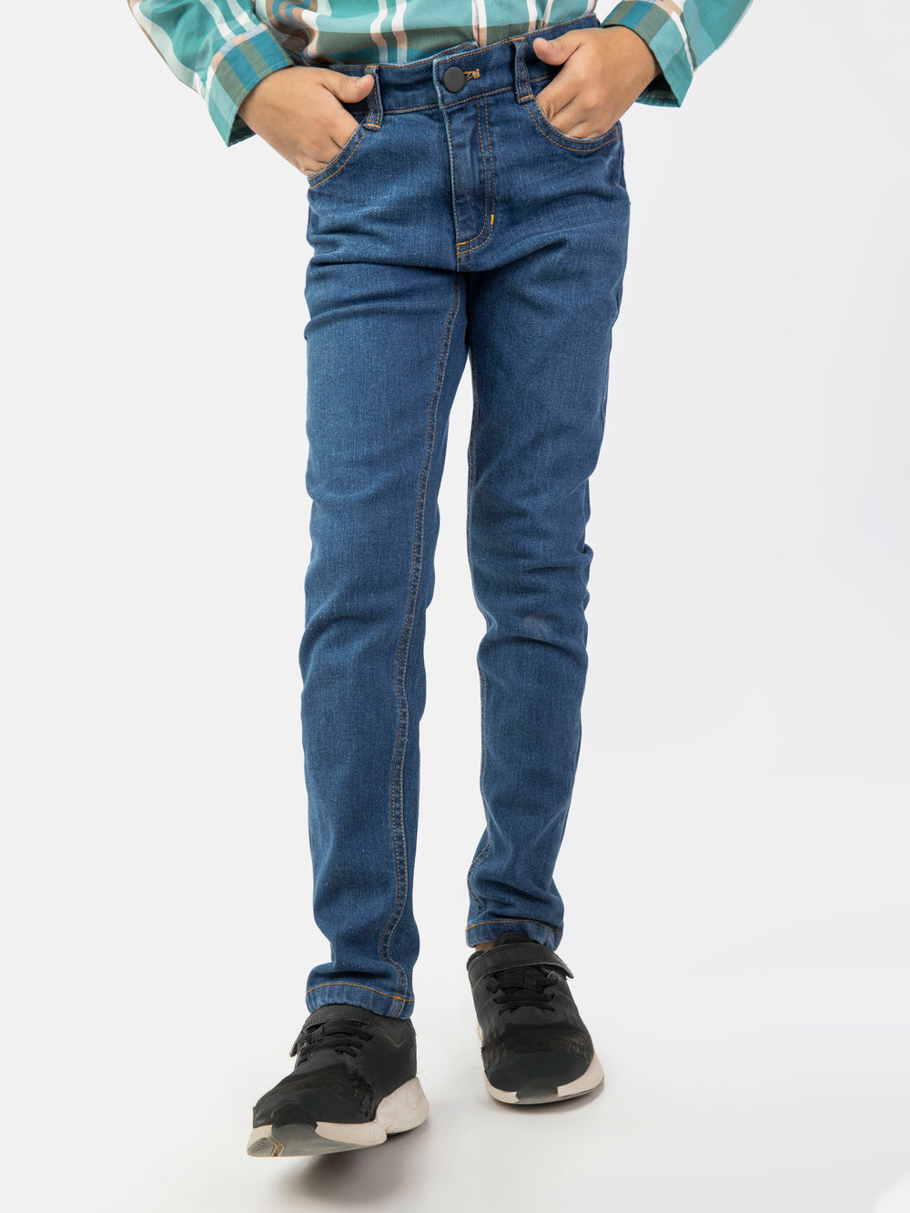 Blue Slimfit Casual Jeans