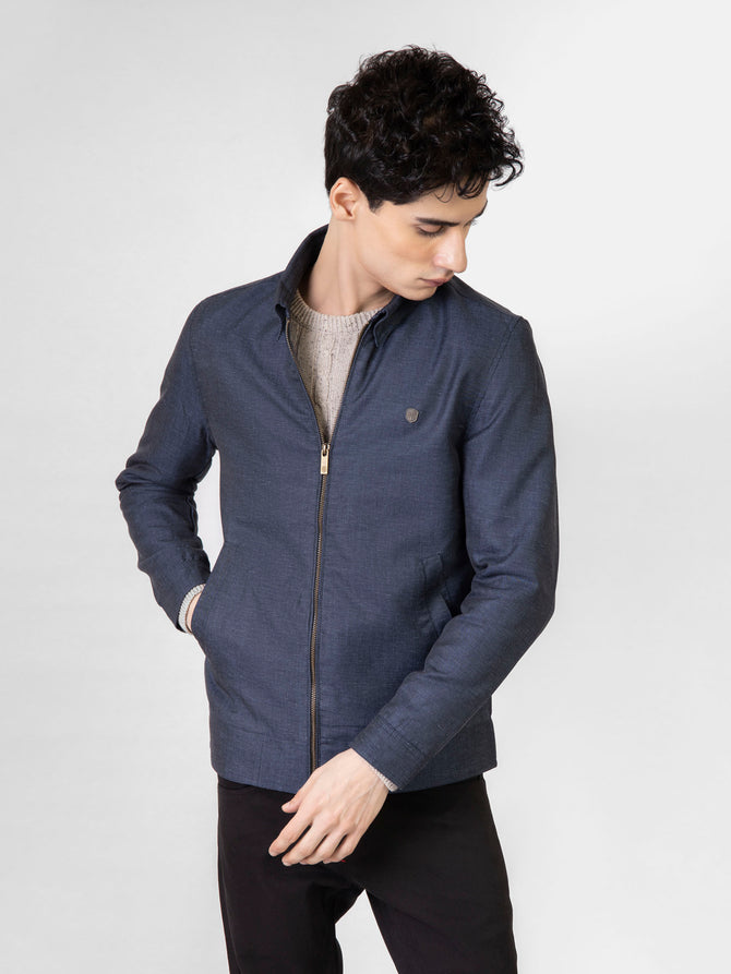 Blue Twill Baracuta