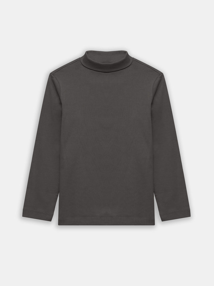 Brown High Neck With Long Sleeves - Unisex