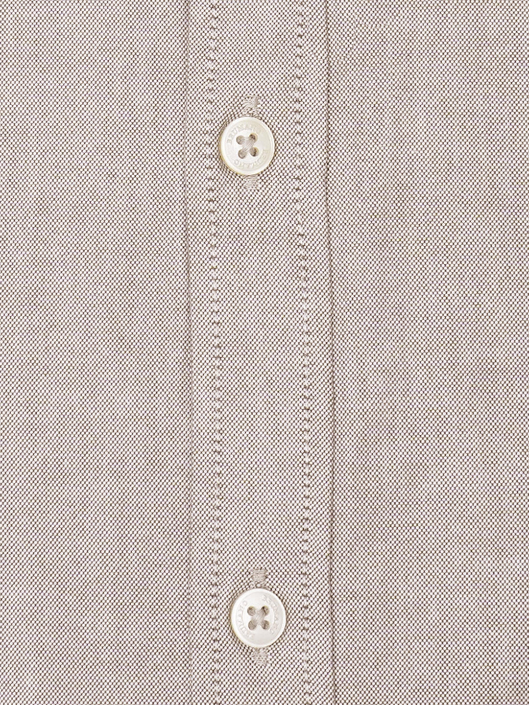 Brown Oxford Button Down Shirt