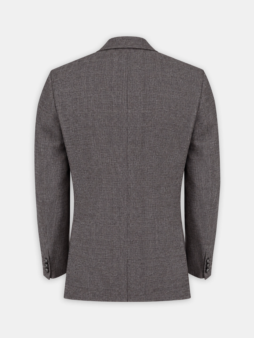 Brown Wool Blended Formal Blazer