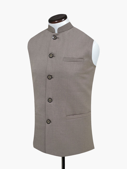 Brown Formal Waistcoat
