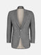 Brown & Black Structured Wool & Cashmere Blazer - Sartoria Brumano Pakistan