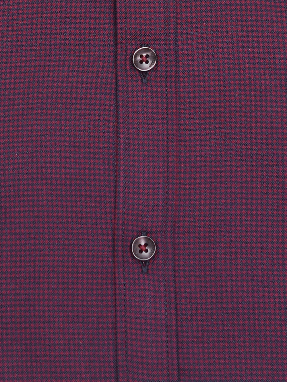 Burgundy blue gingham checkered shirt brumano pakistan1