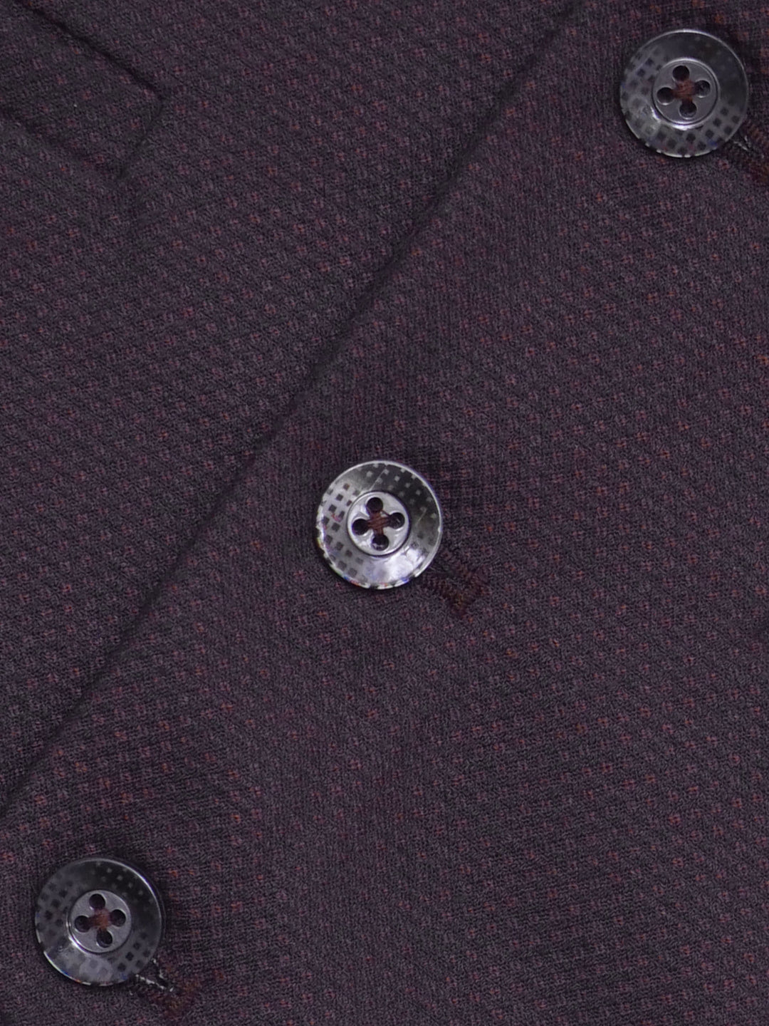 Burgundy Structured Vest With Bow - Junior