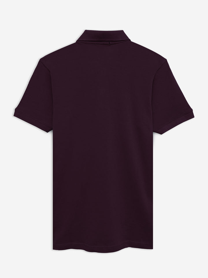 Burgundy 100% Cotton Basic Polo Brumano Pakistan