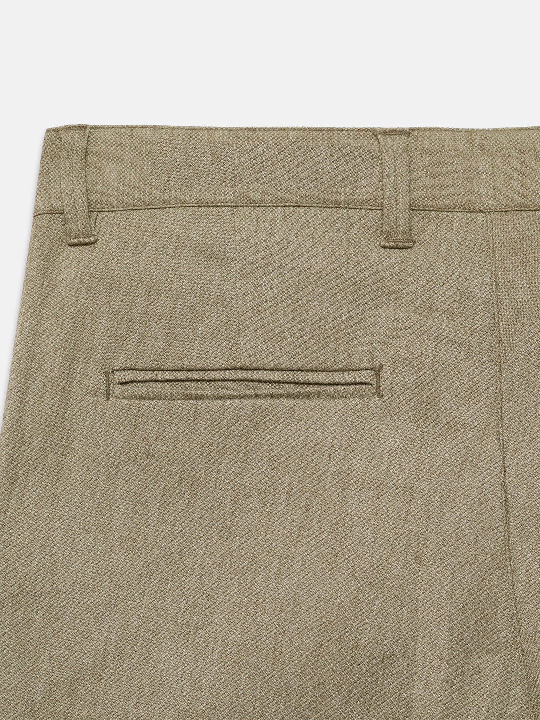 Camel Brown Dobby Structured Chinos