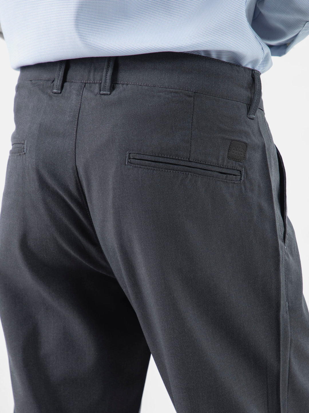 Charcoal Semi Formal Chinos Brumano Pakistan