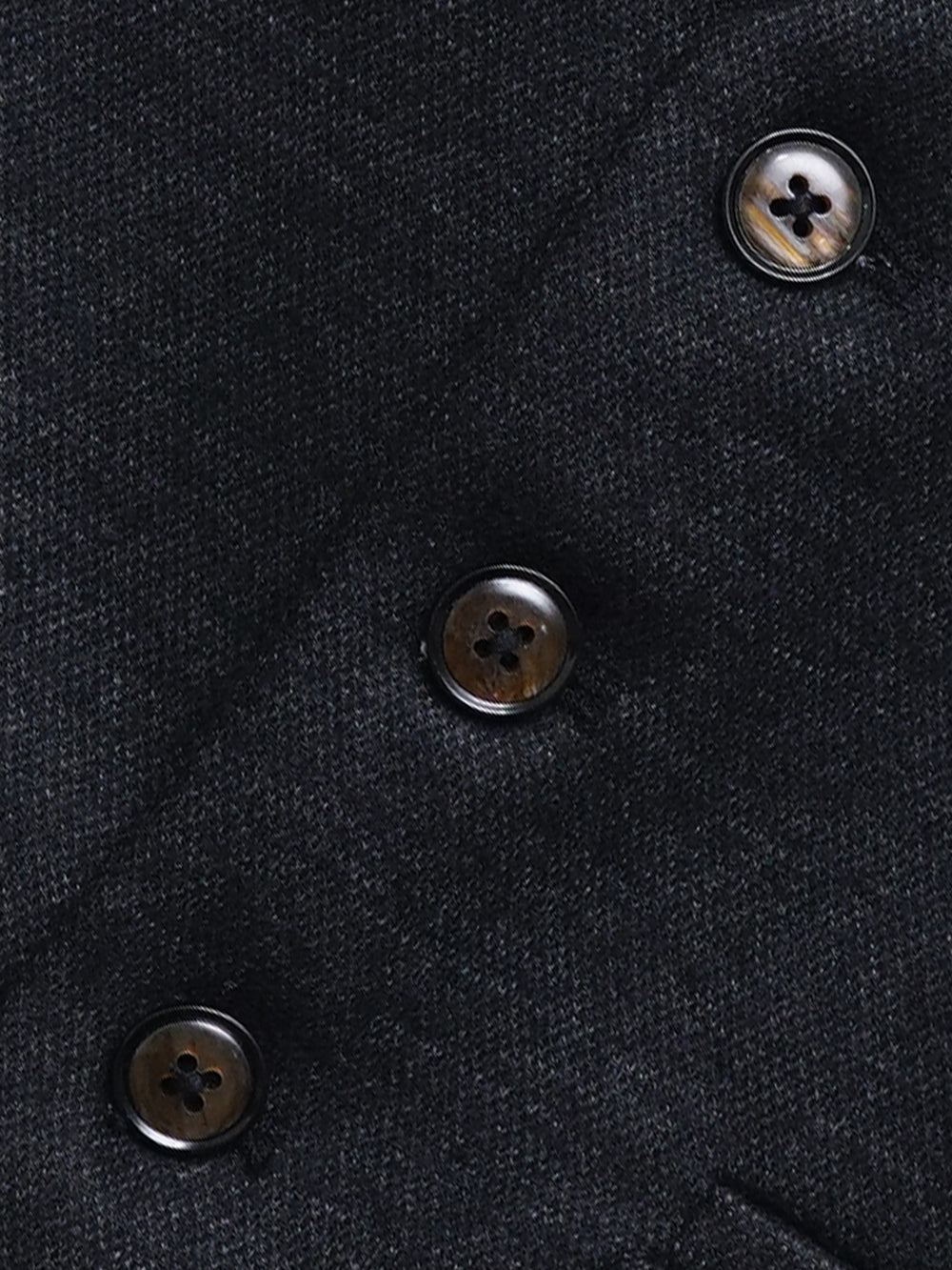 Charcoal  Wool Blended Formal Vest with Bow - Junior