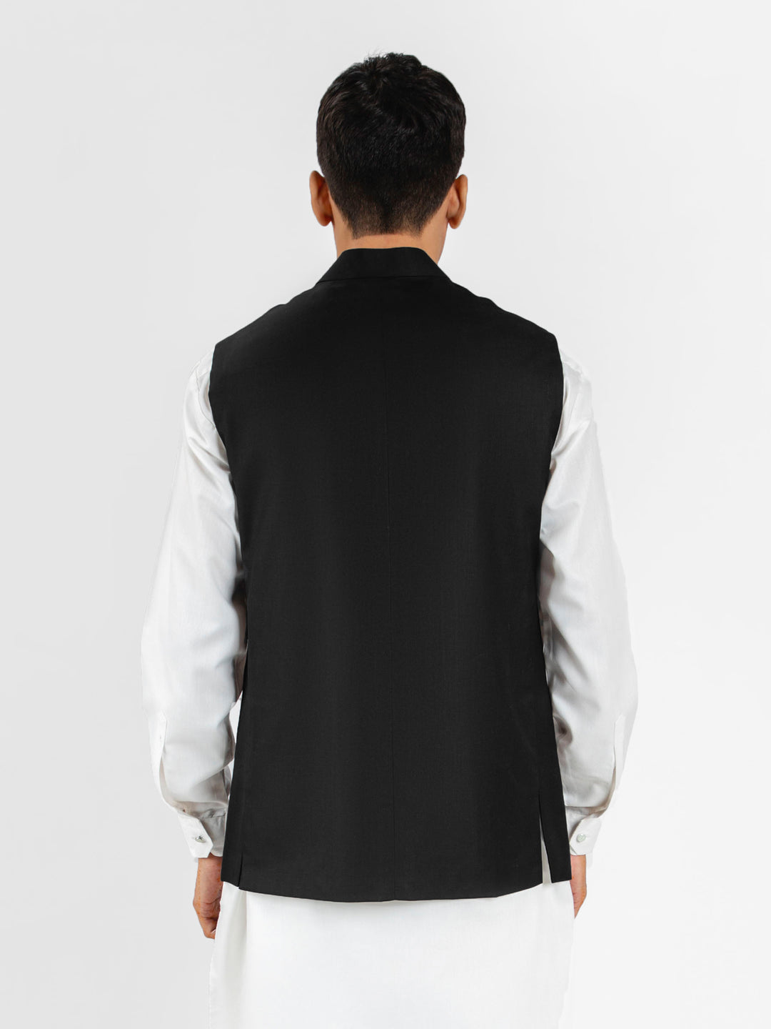 Classic Black Formal Waistcoat