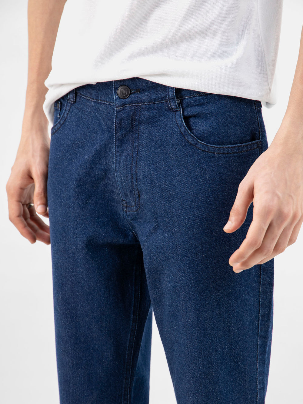 Classic blue casual fit jeans brumano pakistan