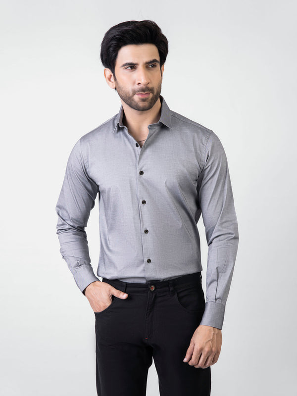 Classic Grey Formal Shirt
