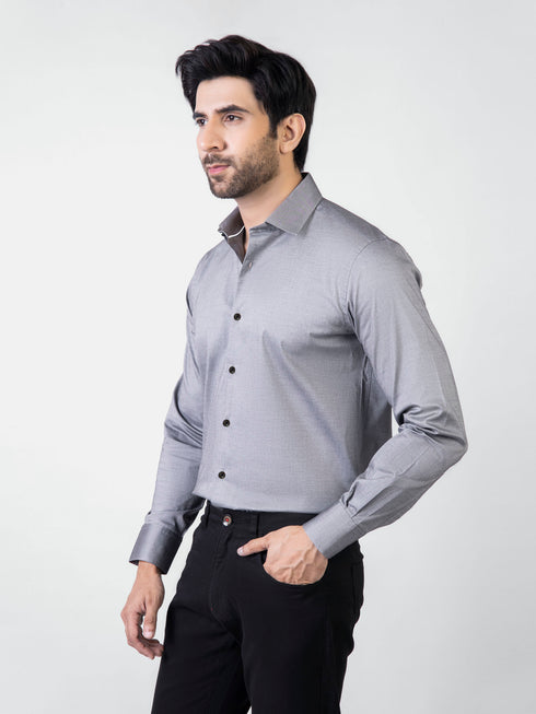 Classic Grey Formal Shirt