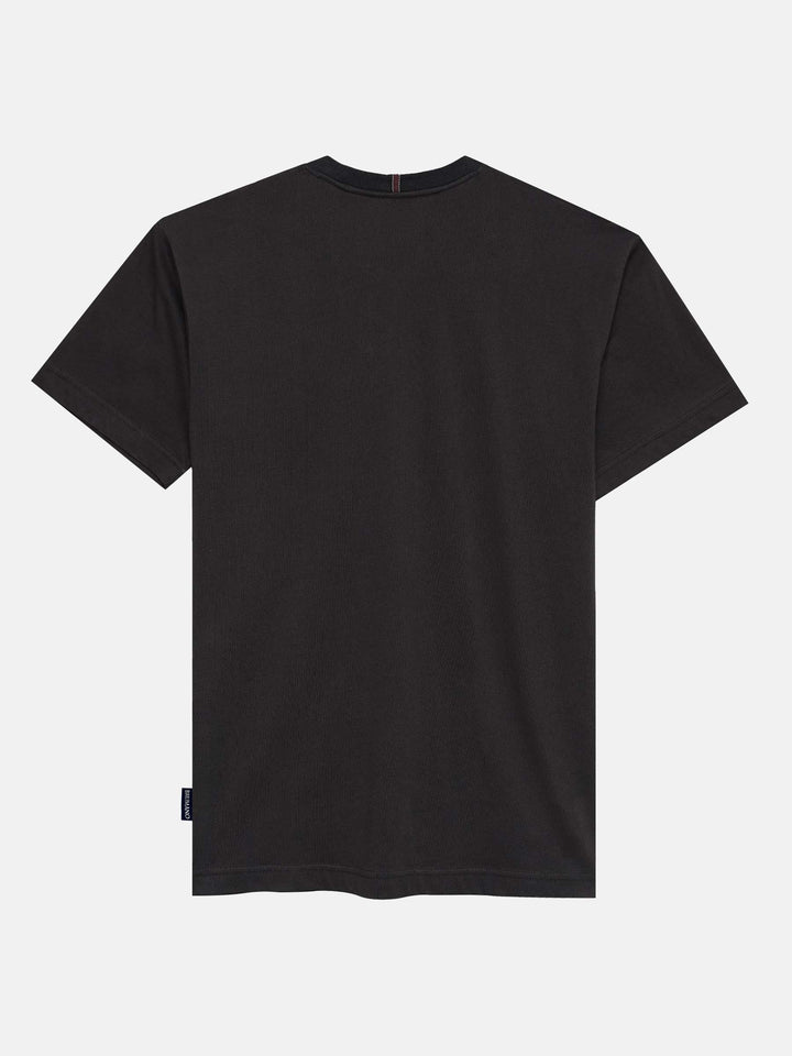 Dark Brown Regular Fit Crew Neck T-Shirt