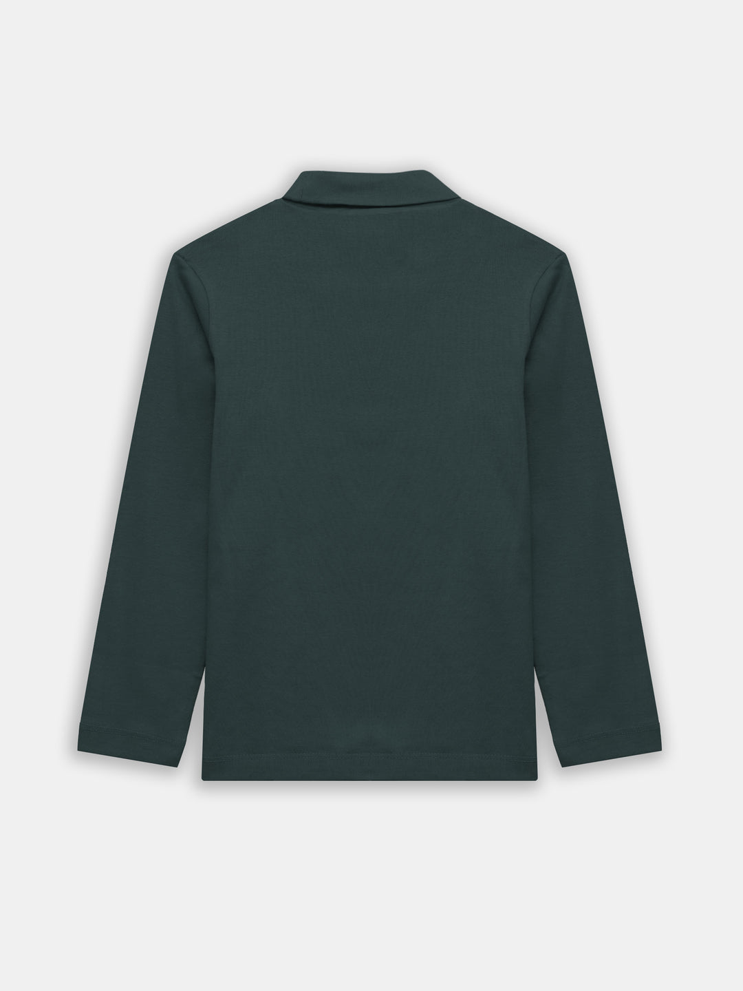 Dark Green High Neck With Long Sleeves - Unisex