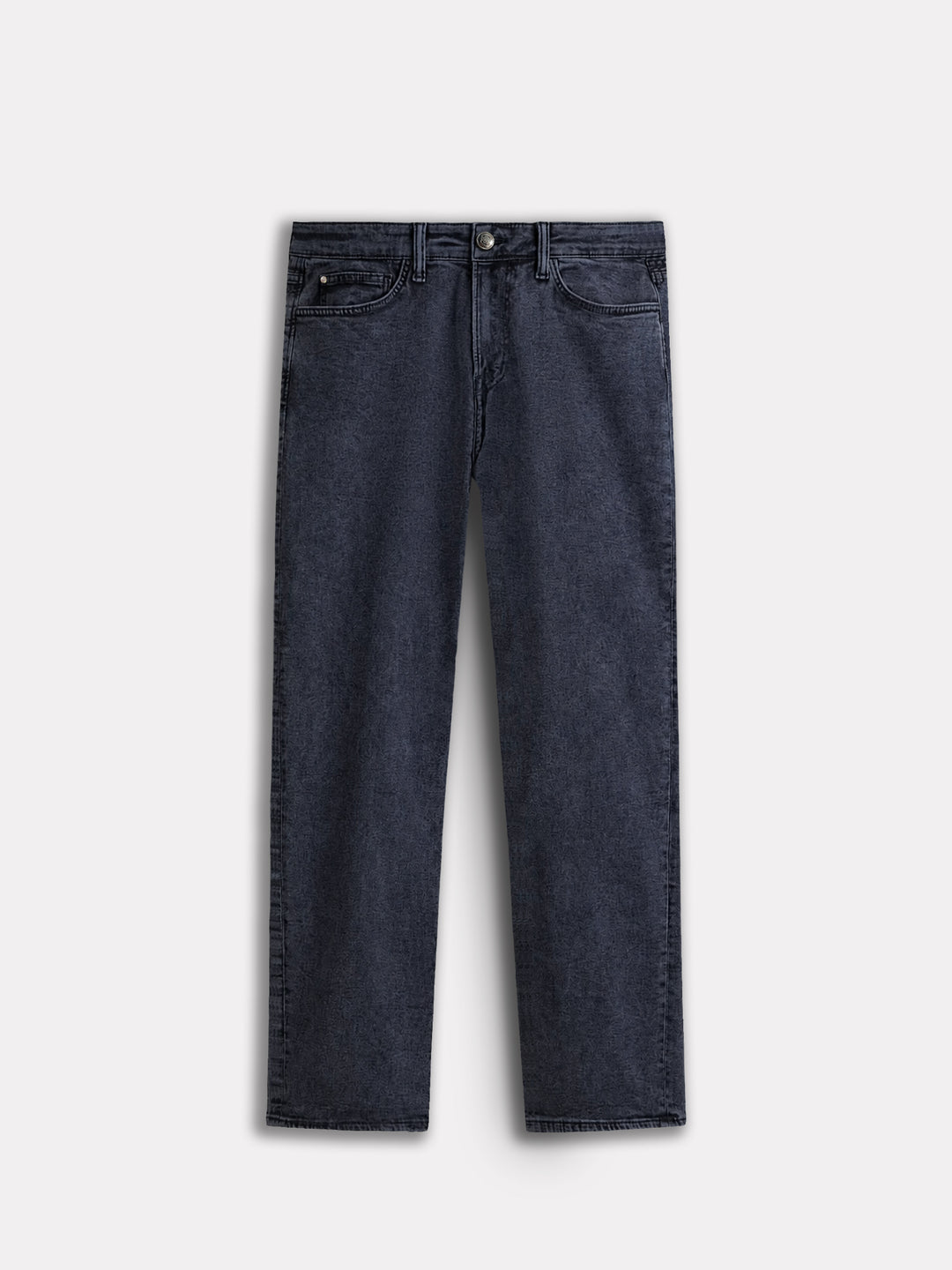 Dark Indigo Straight Fit Casual Denim With Stretch
