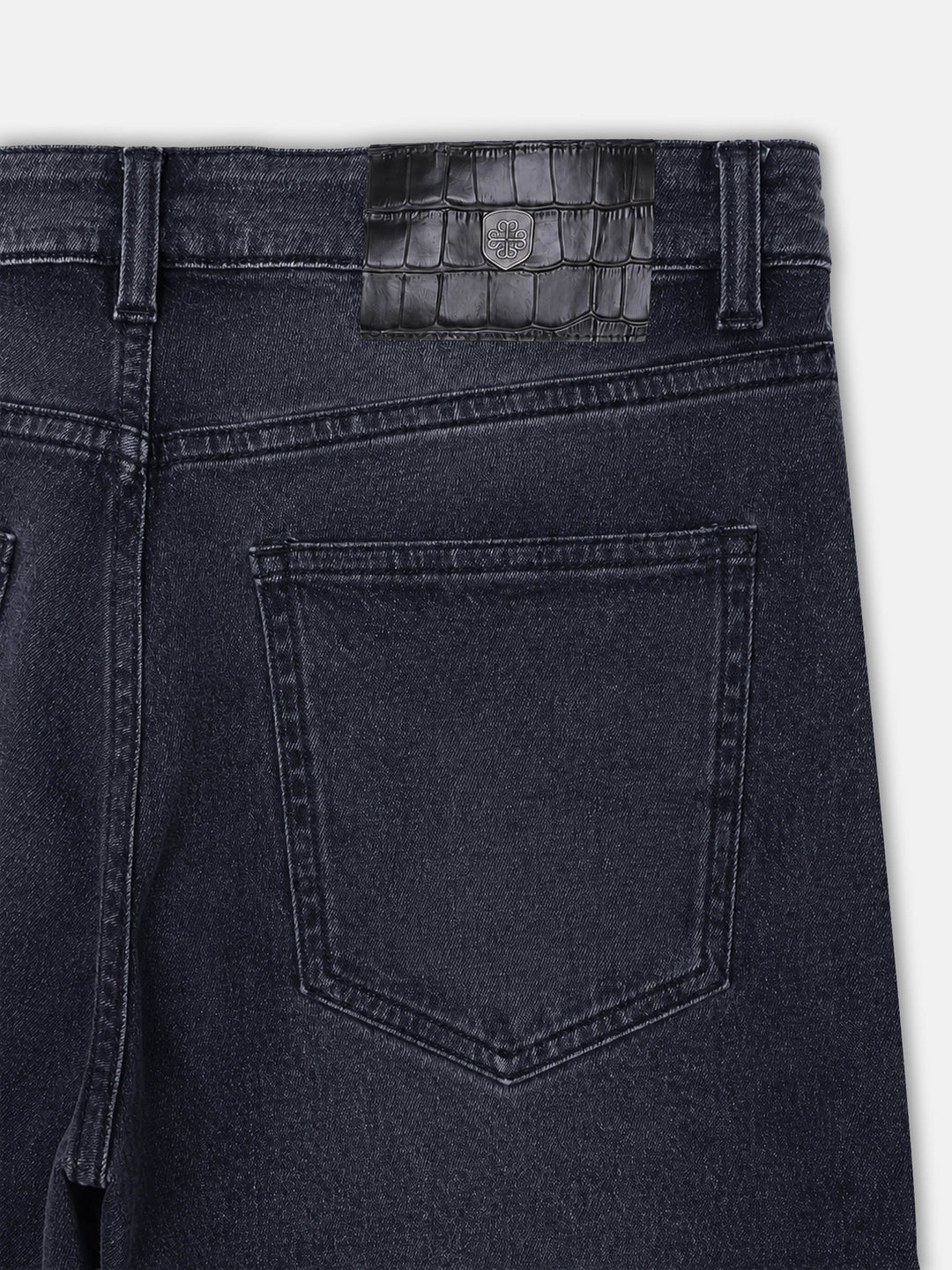Dark Indigo Straight Fit Casual Denim With Stretch