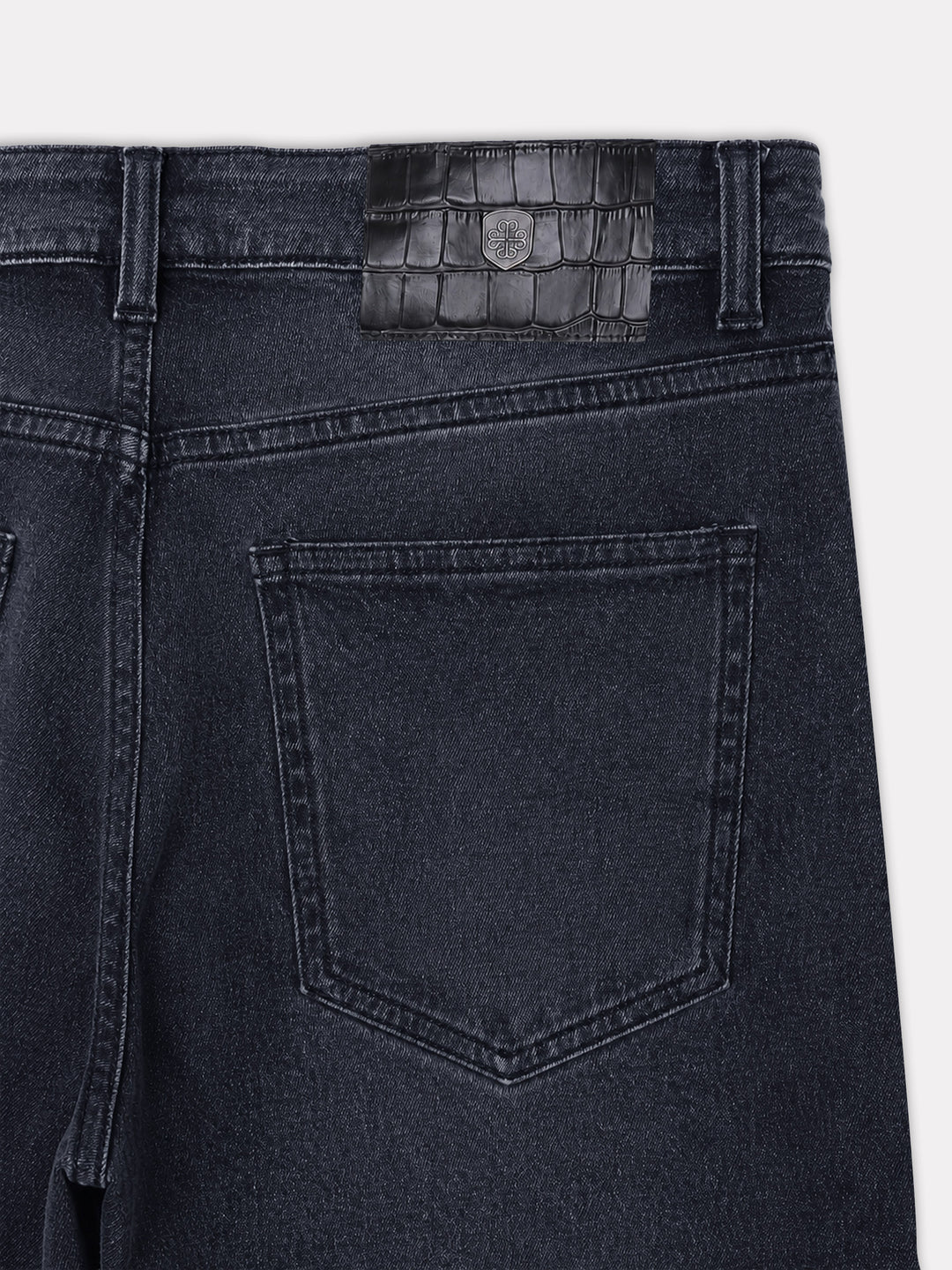 Dark Indigo Straight Fit Casual Denim With Stretch