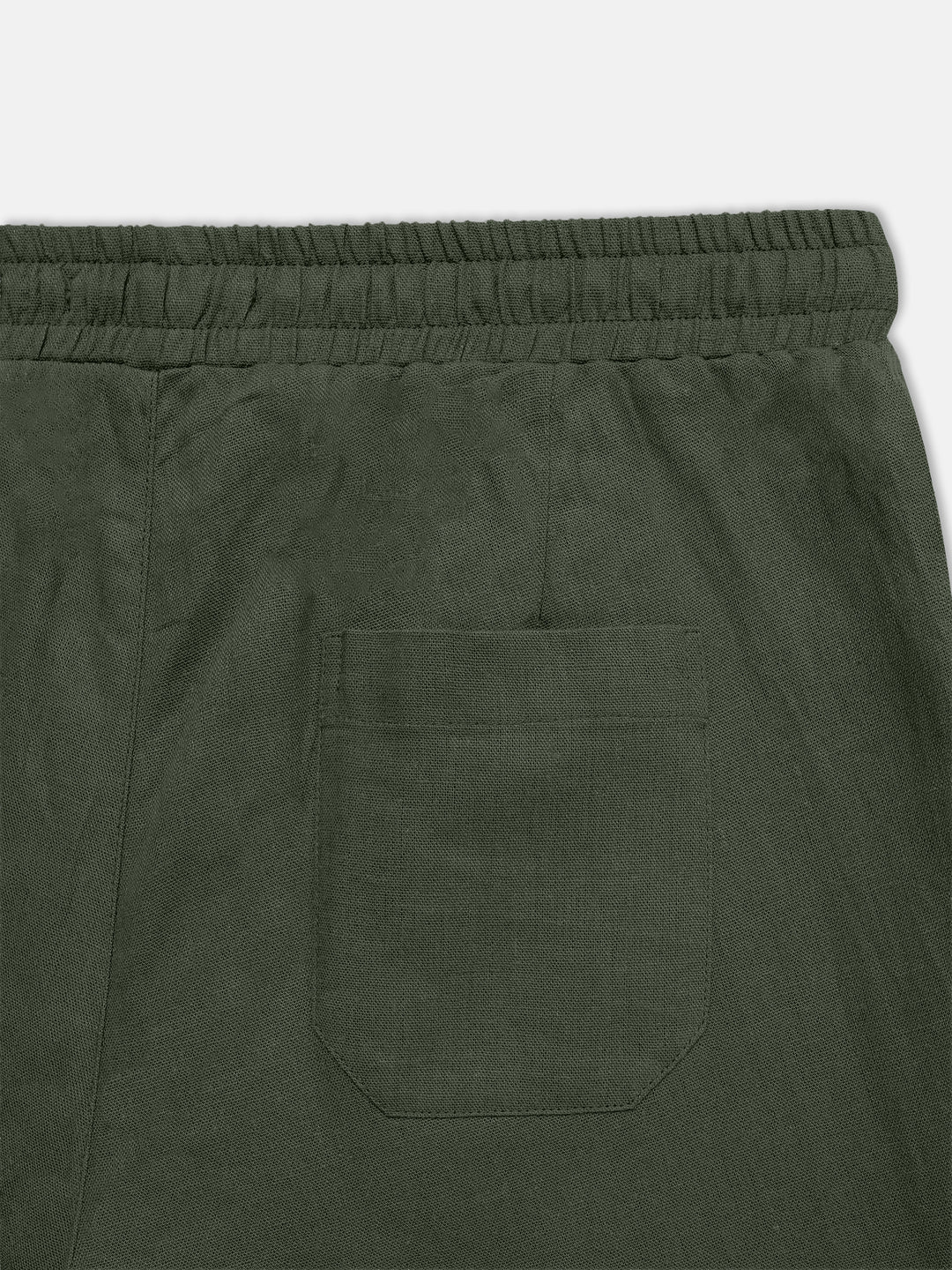 Men's dark olive green casual pajama