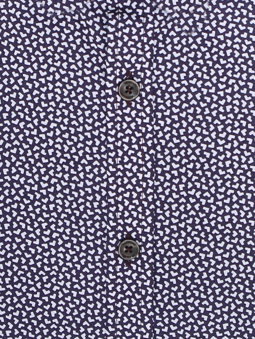 Dark Burgundy Printed Half Sleeve Shirt