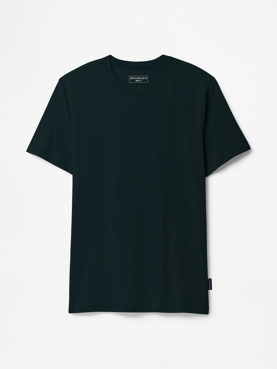 Dark Green 100% Cotton Basic Tee - Women