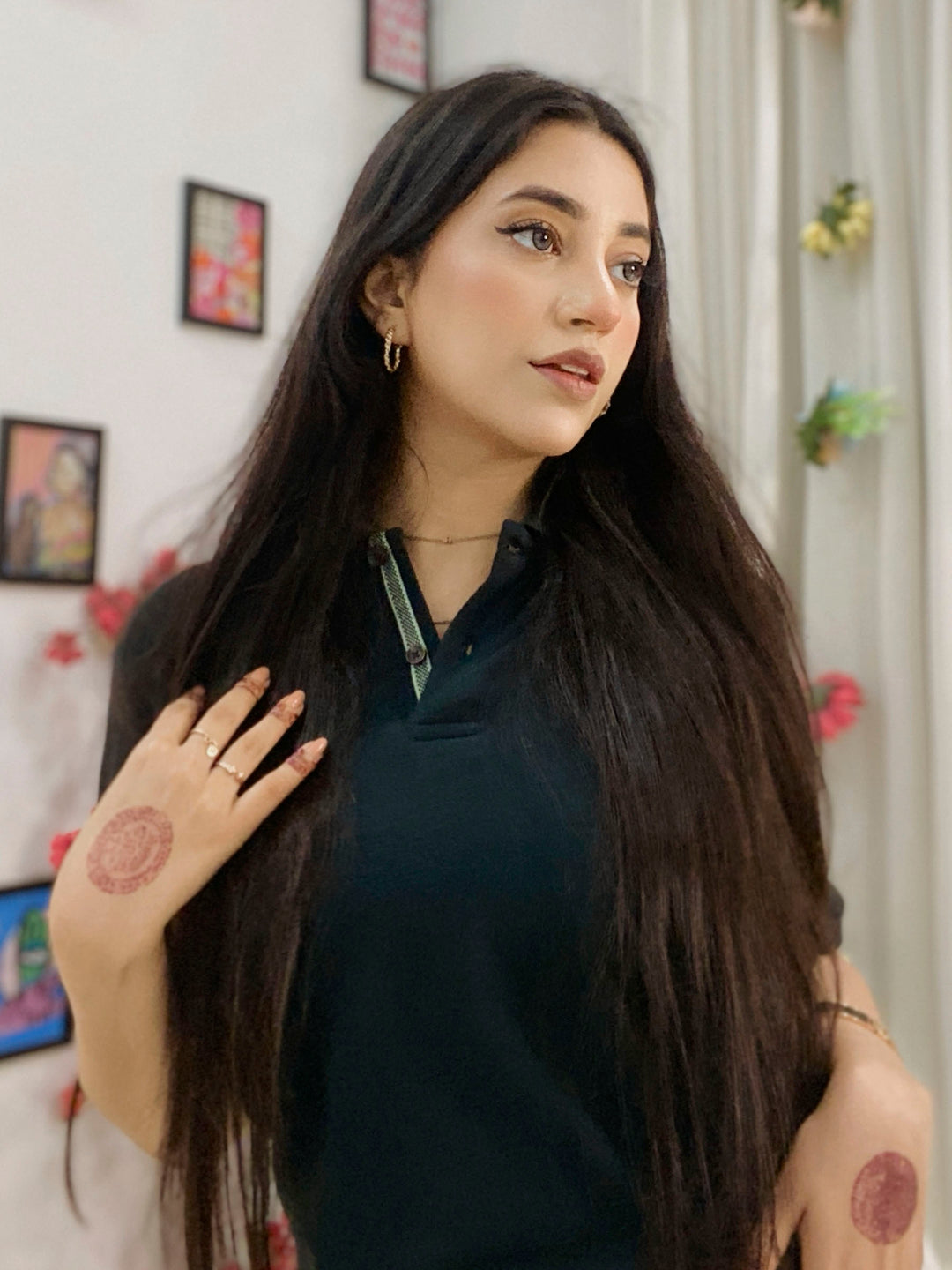 Dark Green 100% Cotton Pique Polo - Women