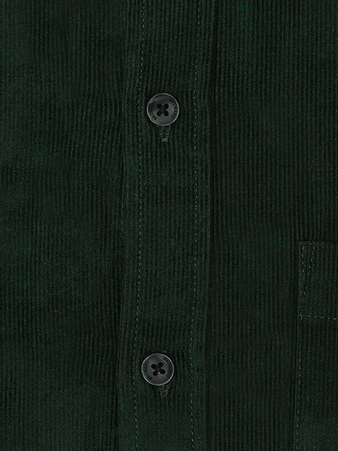 Dark Green Corduroy Shirt