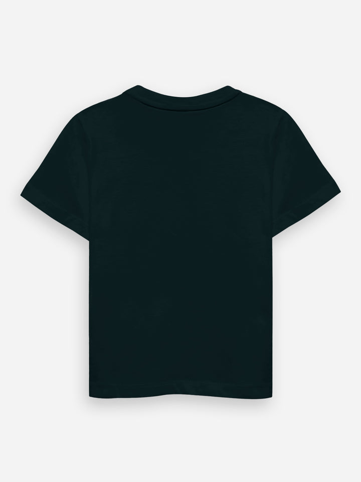 Dark Green 'Game On' Prinetd T-Shirt