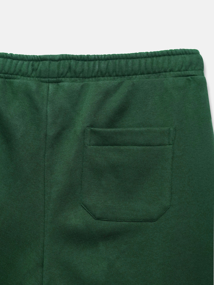 Back view of Warm winter loungewear texture detail