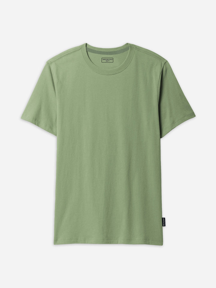 Green 100% Cotton Basic Tee