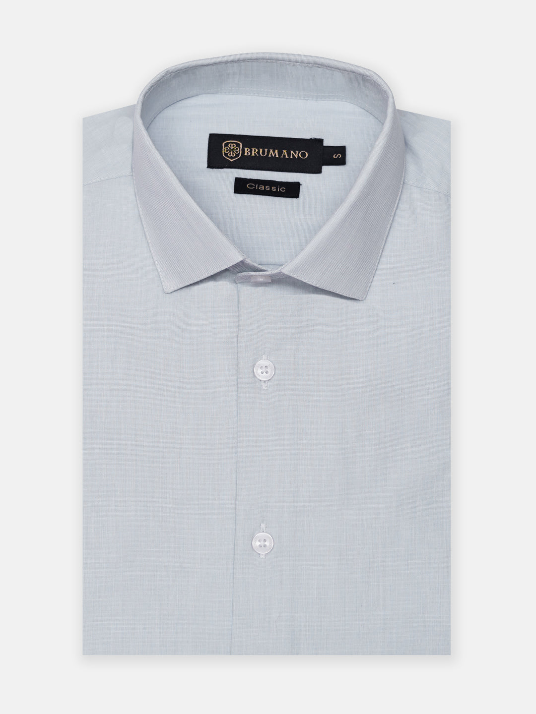 Grey classic formal shirt brumano pakistan