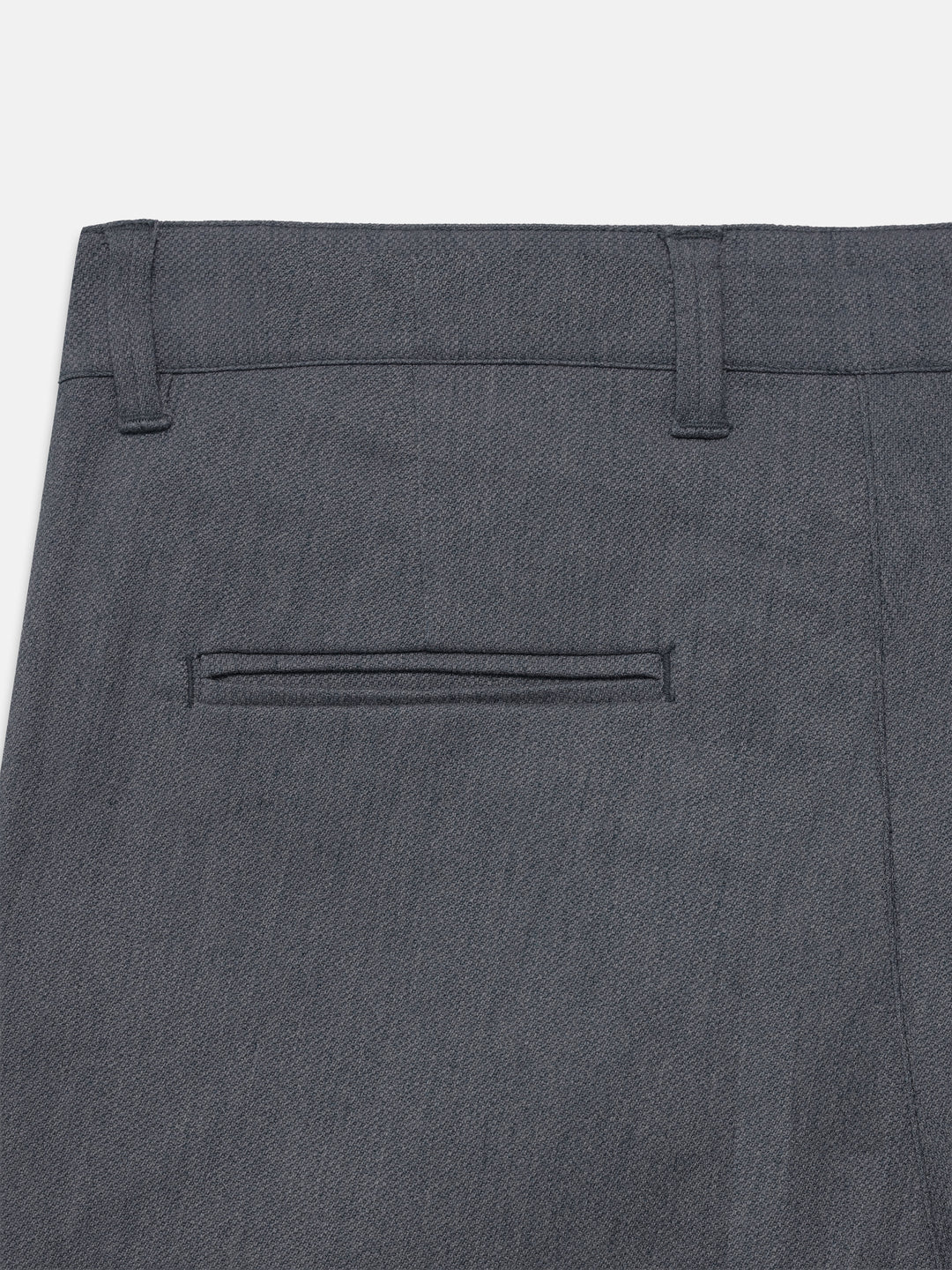 Grey Dobby Structured Chinos