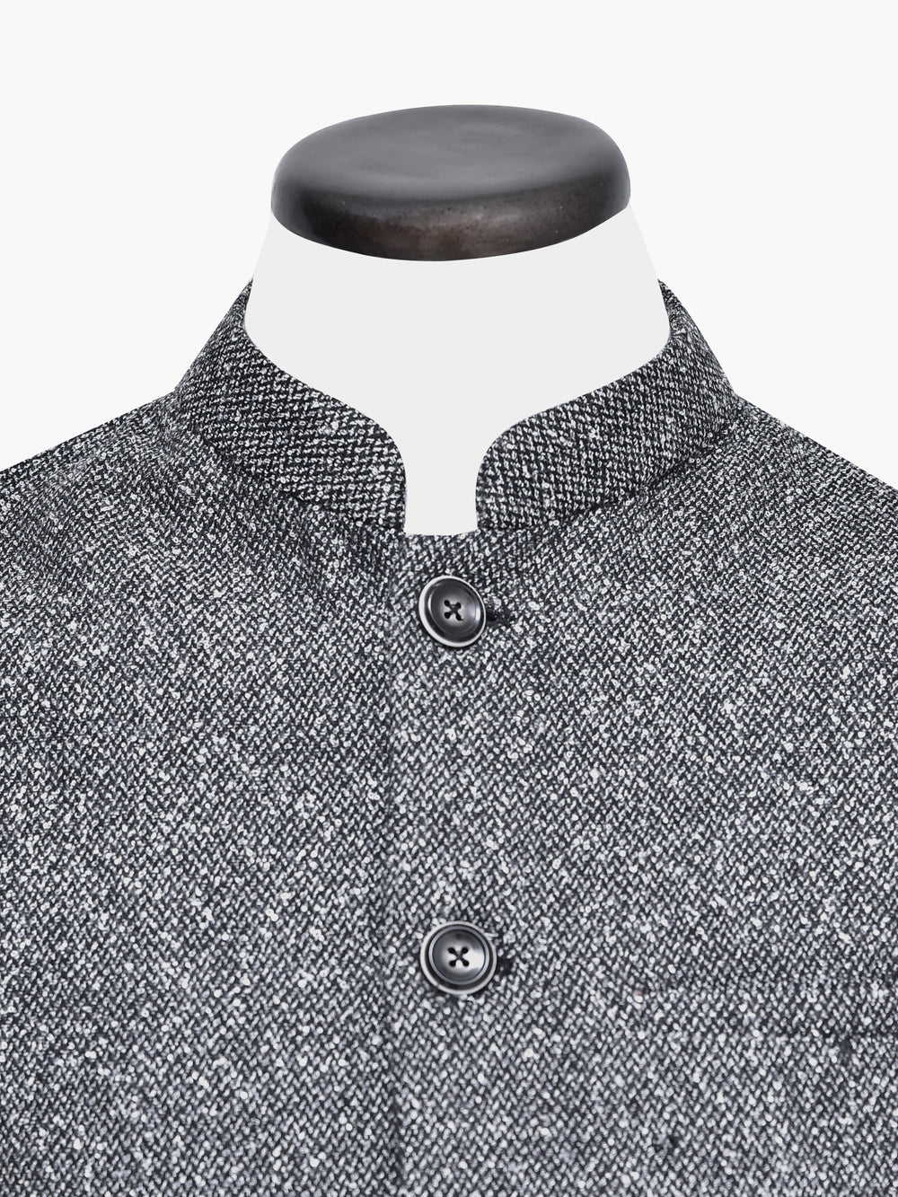 Grey whitedobbystructuredwoolwaistcoatbrumanopakistan3