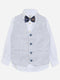 Heather Grey Velvet Formal Vest - Junior