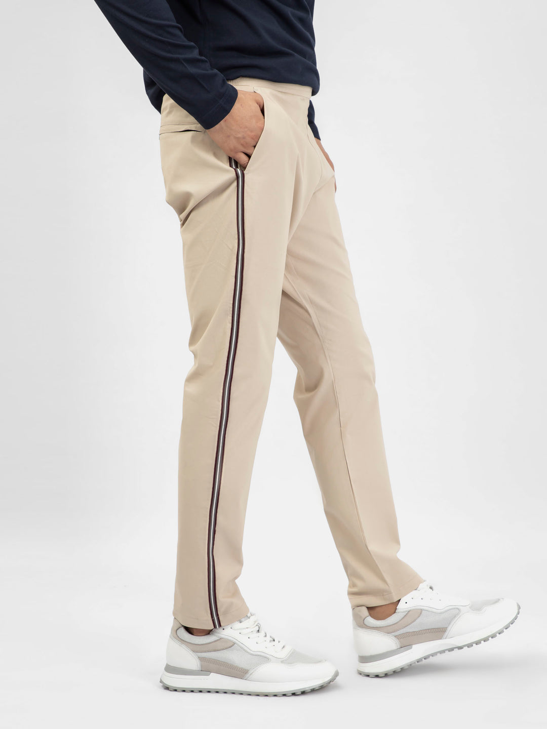 Khakipajamawithcontrastingdetailingbrumanopakistan1