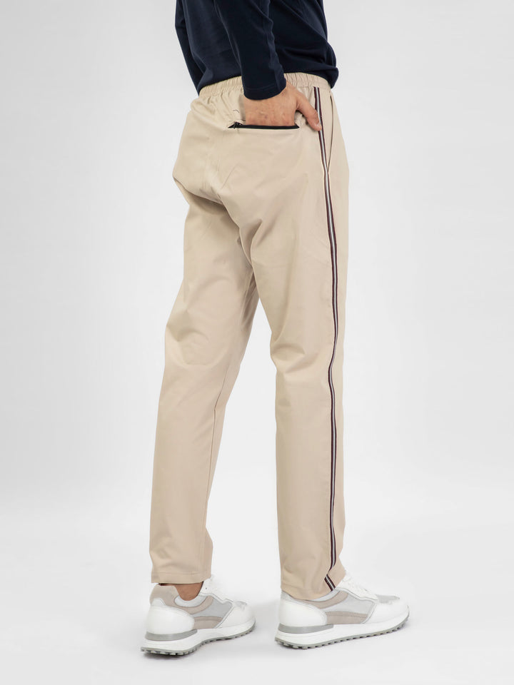Khaki Pajama With Contrasting Detailing