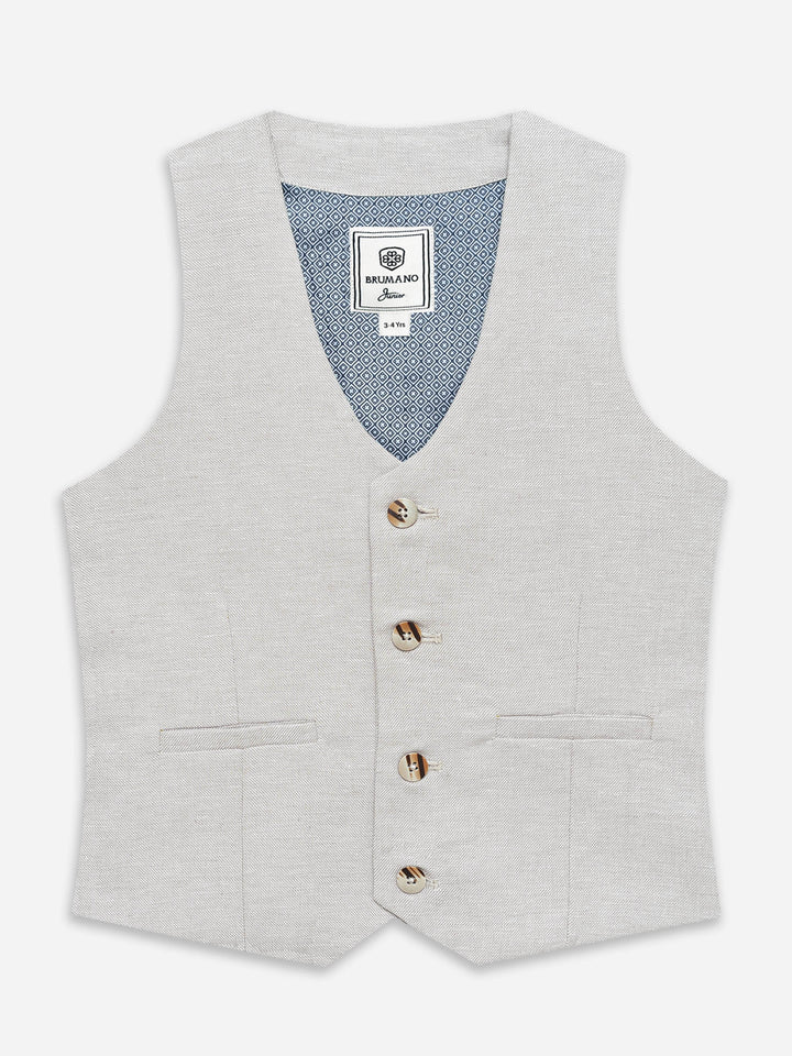 light-beige-structured-formal-vest-with-bow-junior