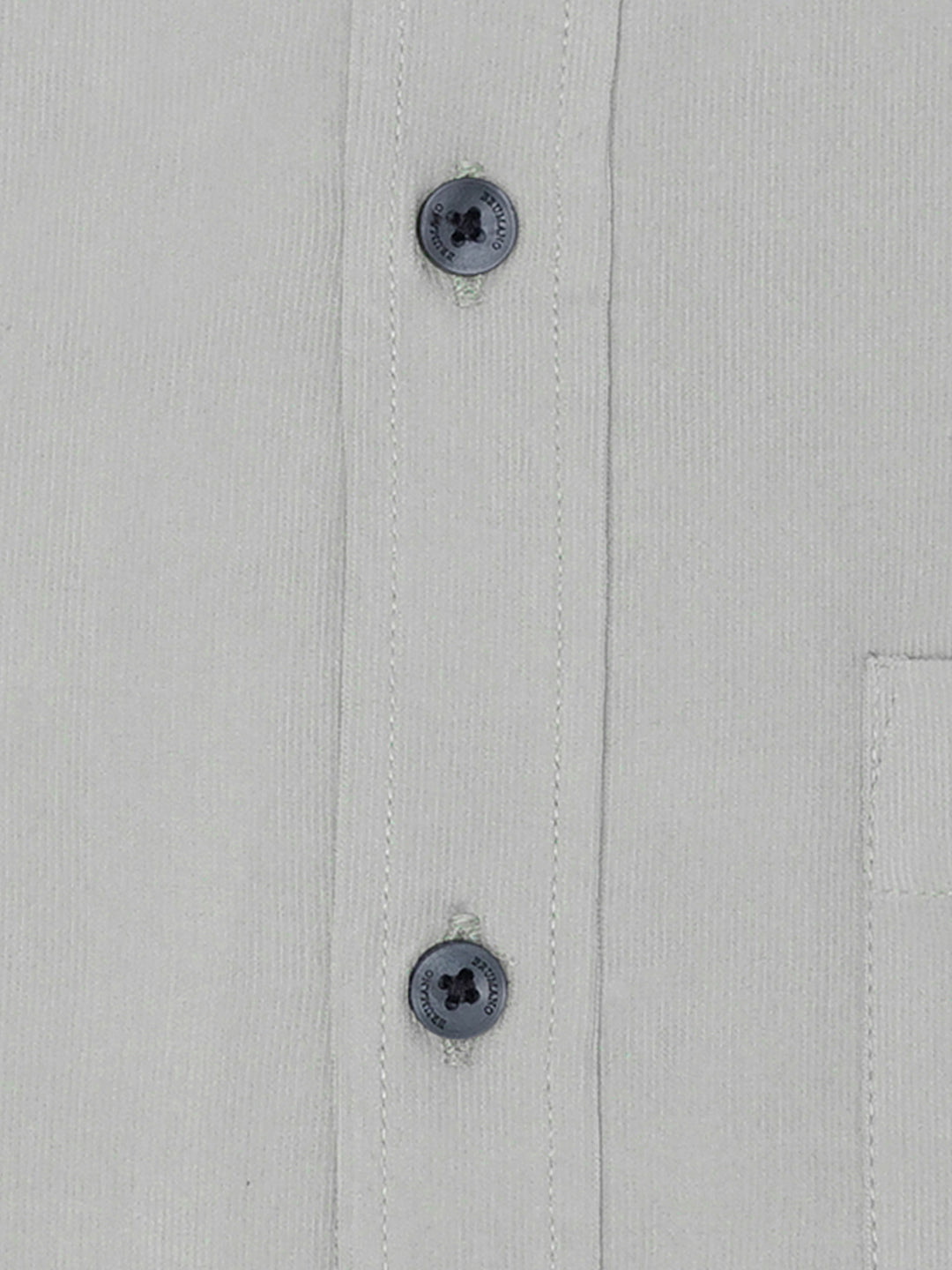 Light Grey Corduroy Shirt