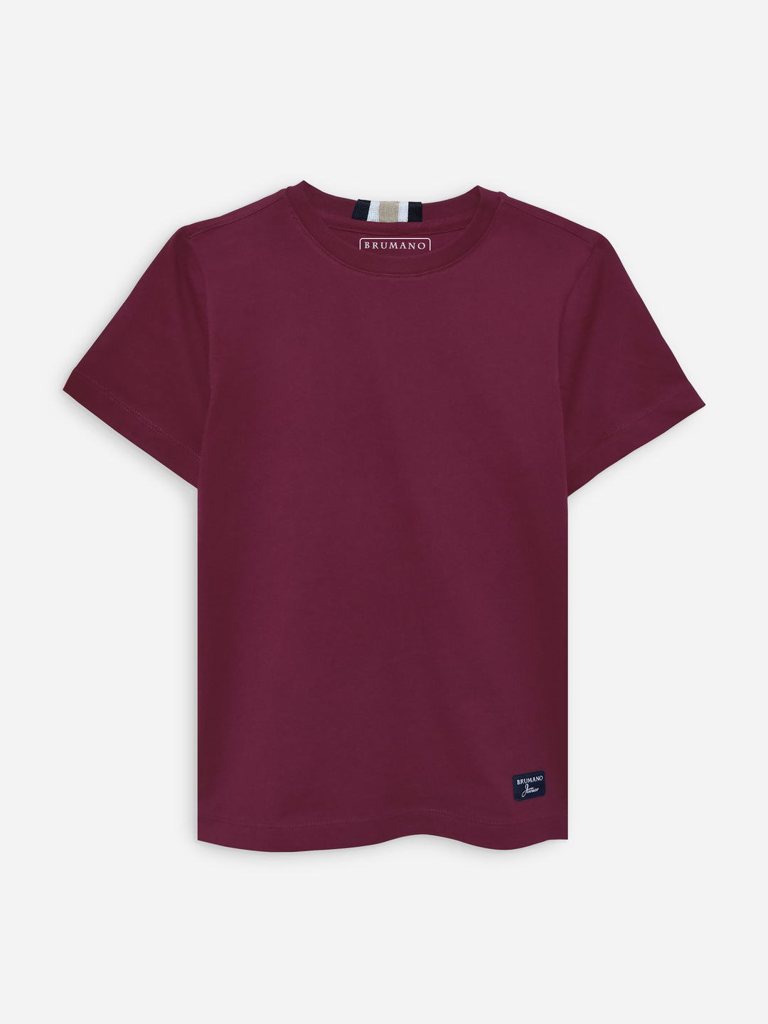 Maroon100 cottoncasualteewithdetailingbrumanopakistan
