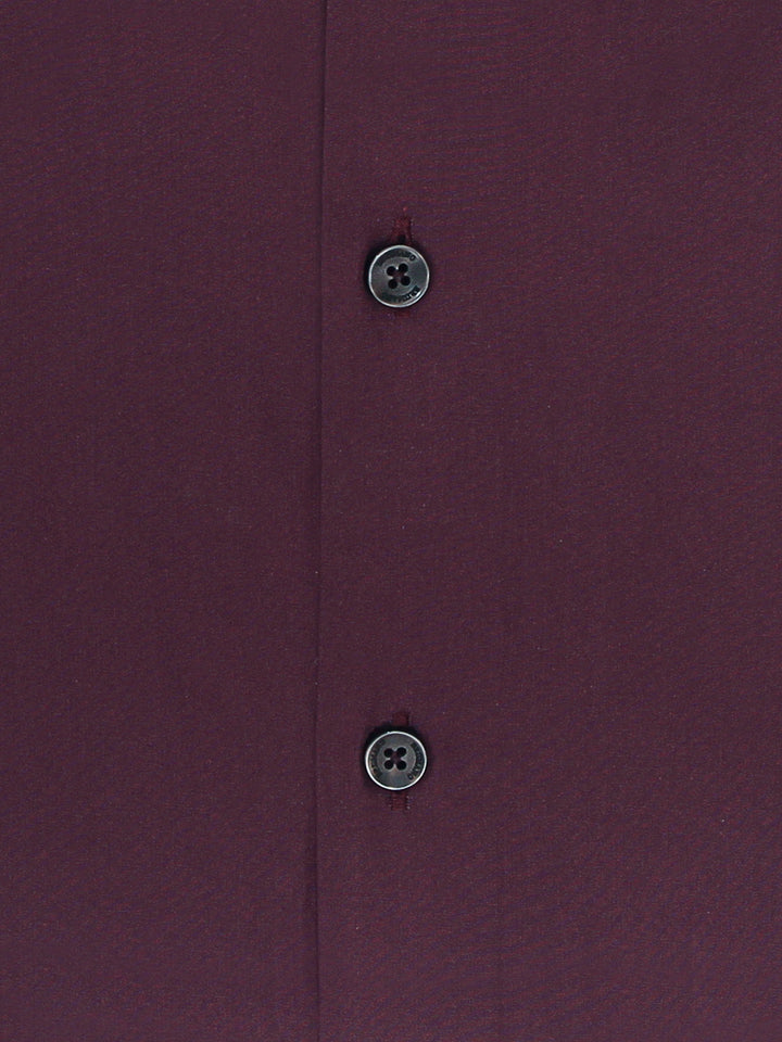Maroon Formal Shirt Bruamano Pakistan